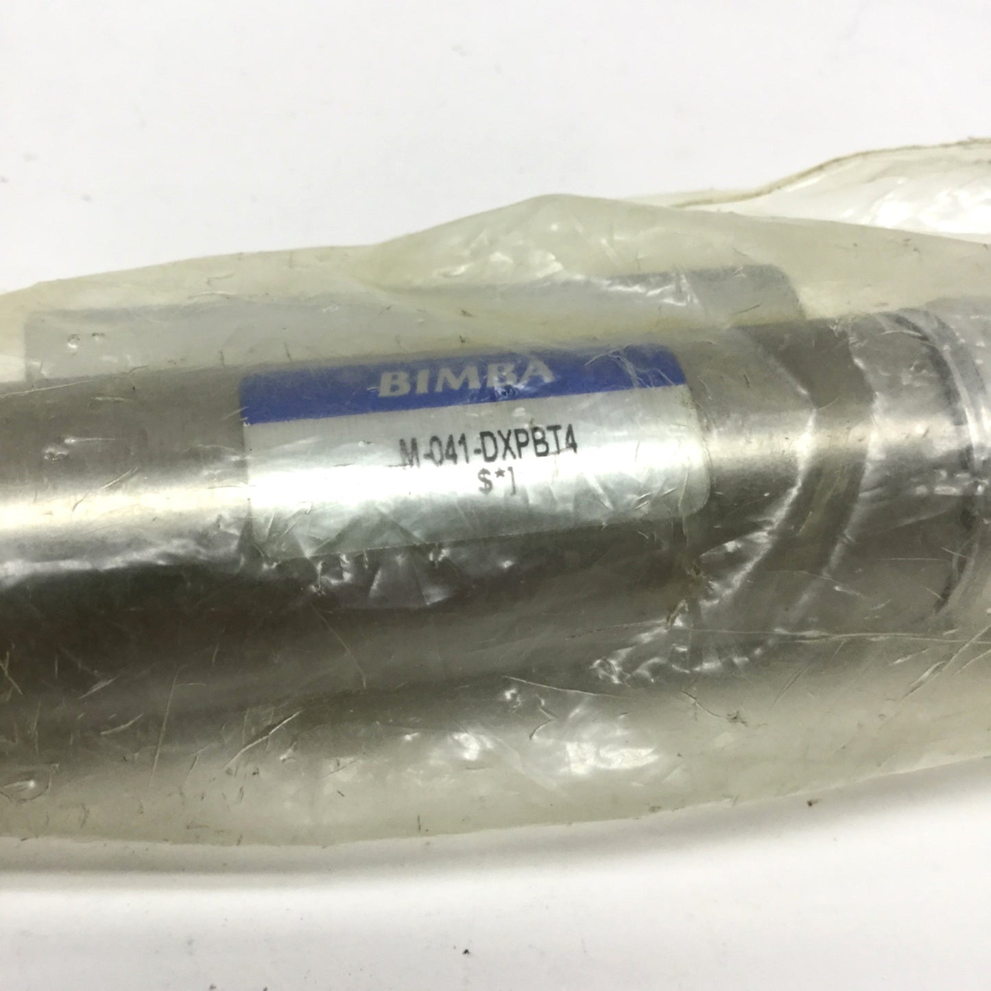 New Bimba M-041-DXPBT4 Double-Acting Cylinder 3/4" Bore, 1" Stroke w/ Switch Track