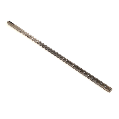 Used Davis Standard 3/4" Extruder Feedscrew 25-3/4" L, 21" Screw, 3.75mm Thread Width