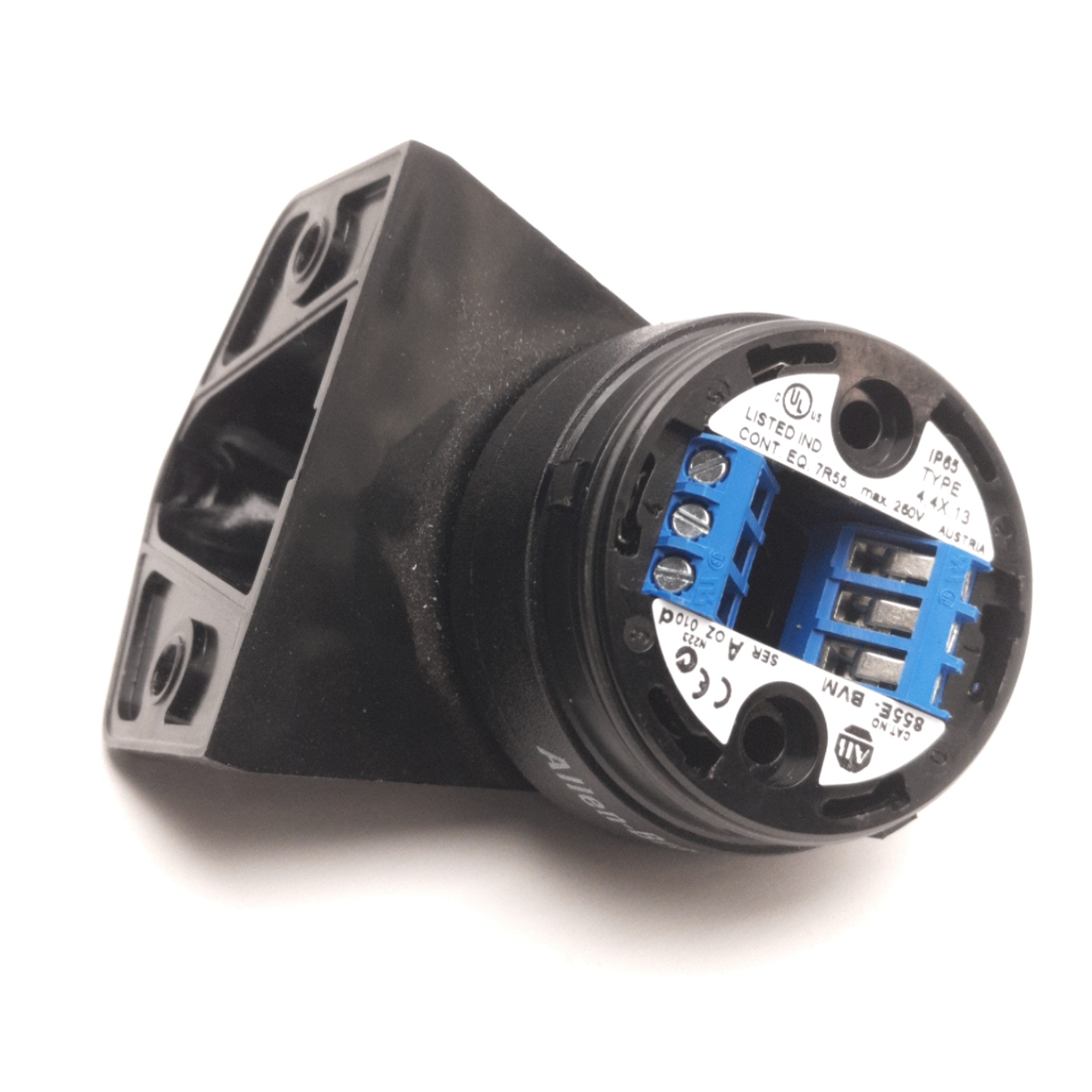 Allen Bradley 855E-BVM Right Angle Stack Light Base, 250V Max, 50mm ...