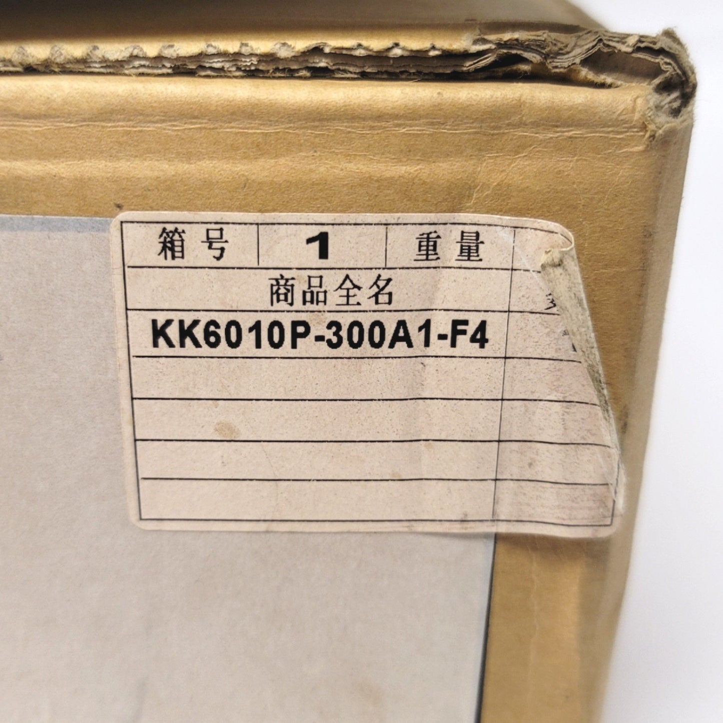 New HIWIN KK6010P-300A1-F4 Linear Ballscrew Actuator, 10mm Lead, 210mm Stroke