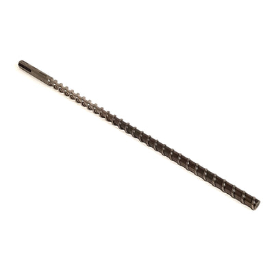 Used Davis Standard 3/4" Extruder Feedscrew 25-3/4" Long, 21" Screw, 3mm Thread Width