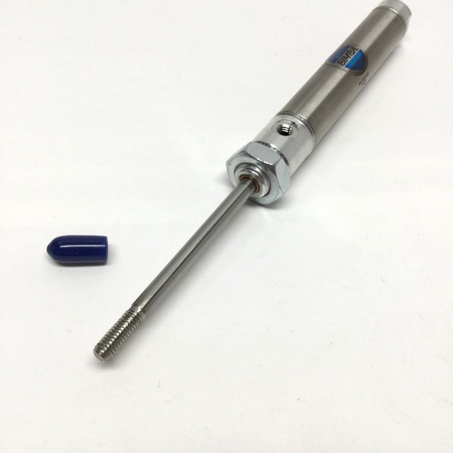 New – Open box Bimba M-022-D Mini Double-Acting Air Cylinder Ø9/16" Bore, 2" Stroke, 10-32