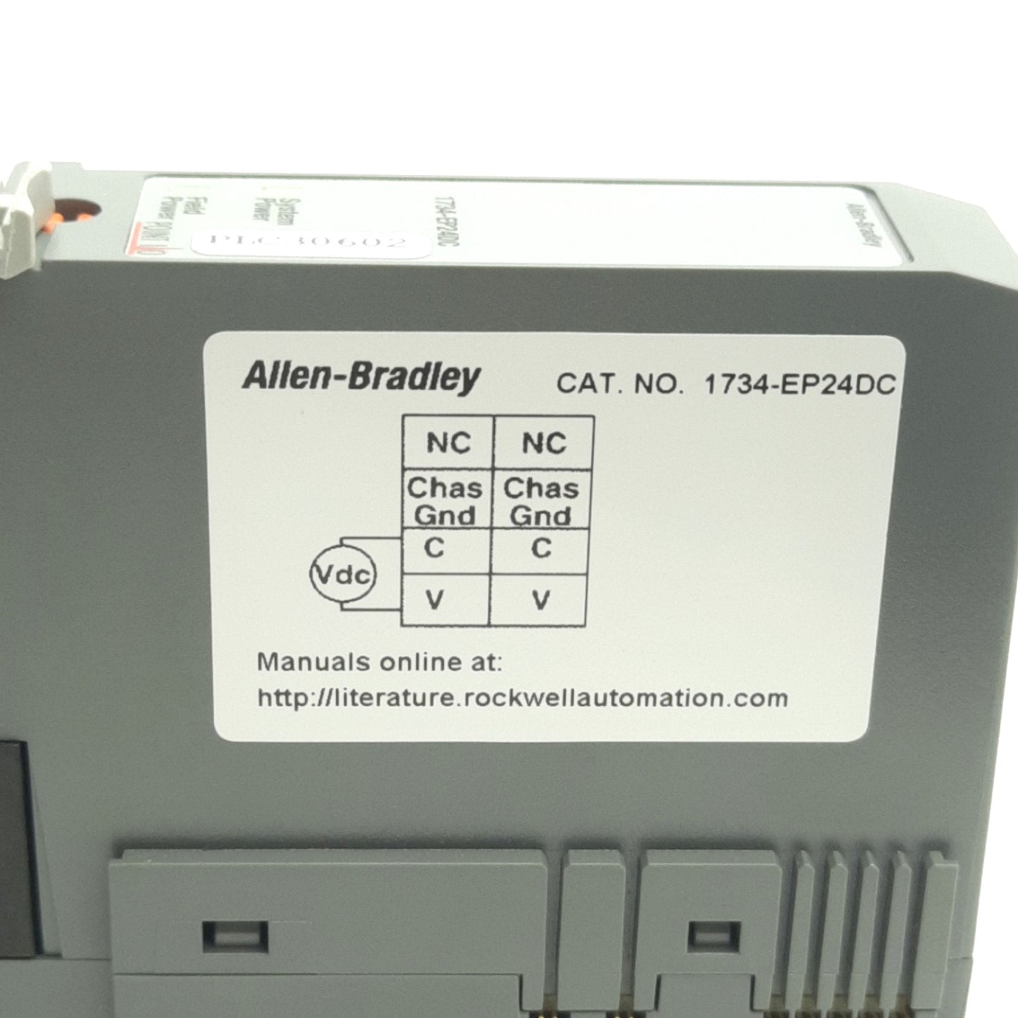 Used Allen Bradley 1734-EP24DC Ser B Point I/O Expansion Power Module 5VDC 1.3A, DIN