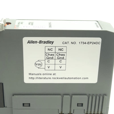 Used Allen Bradley 1734-EP24DC Ser B Point I/O Expansion Power Module 5VDC 1.3A, DIN