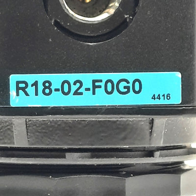 Used Wilkerson R18-02-F0G0 Pressure Regulator, 1/4" NPT Ports, 82cfm, 5-125psig