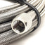 Used JIC Hydraulic Braided Hose Female JIC-4 Connection, 5/16" OD x 24Ft Length