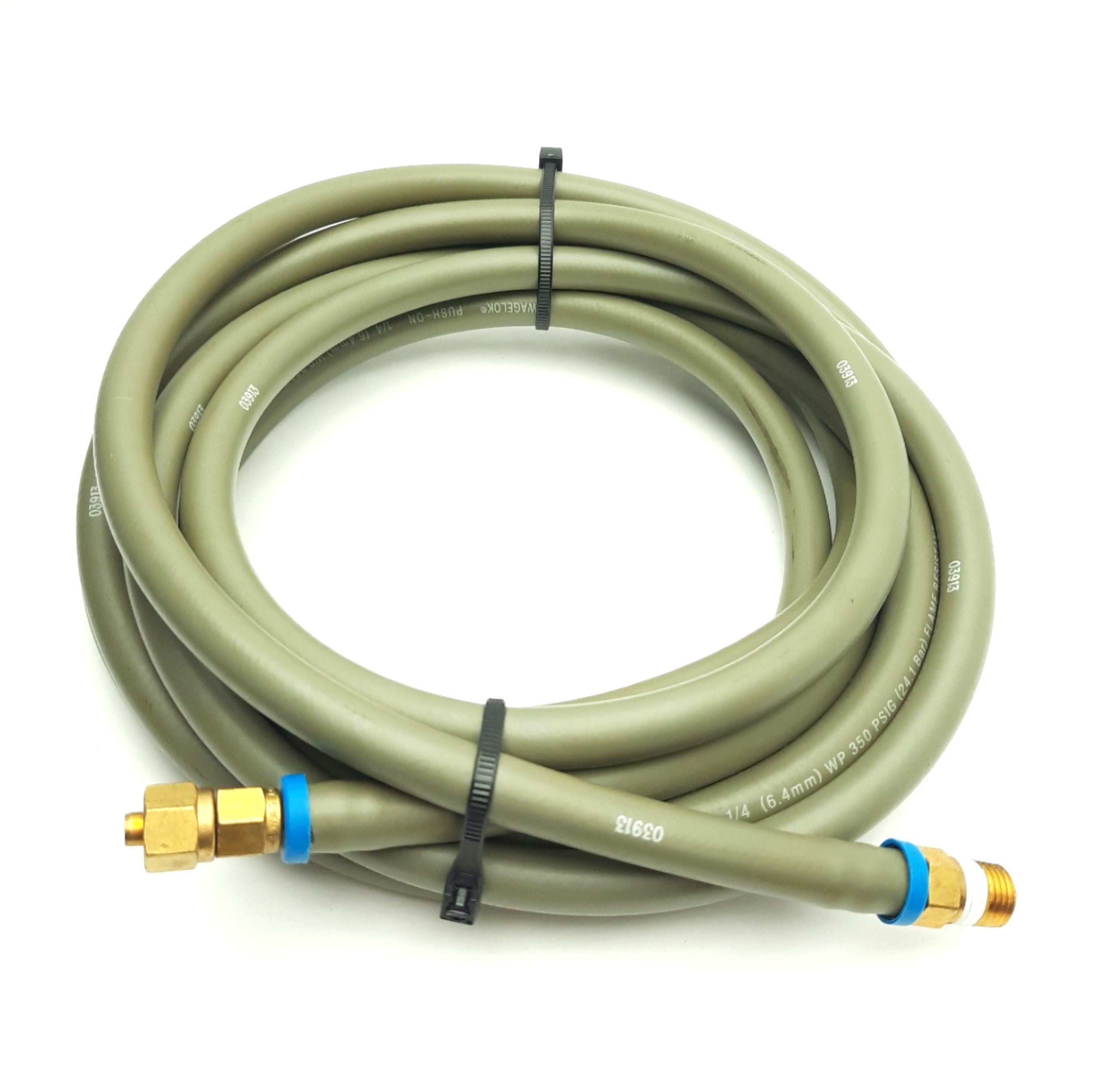 Raccord Swagelok B-PB4-TA4 - Laiton - 1/4" Tube à Enfiler Vers 1/4" Adaptateur - Neuf (surplus)