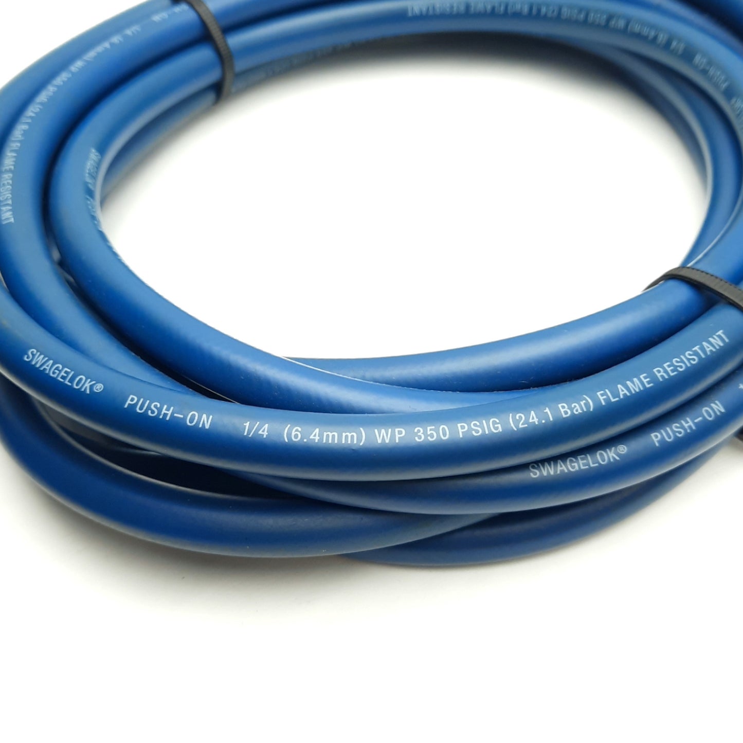 Used Swagelok PB-4-BU Flexible Hose W/ Dixon 2F QD & 5/8" Compression, 15' Length