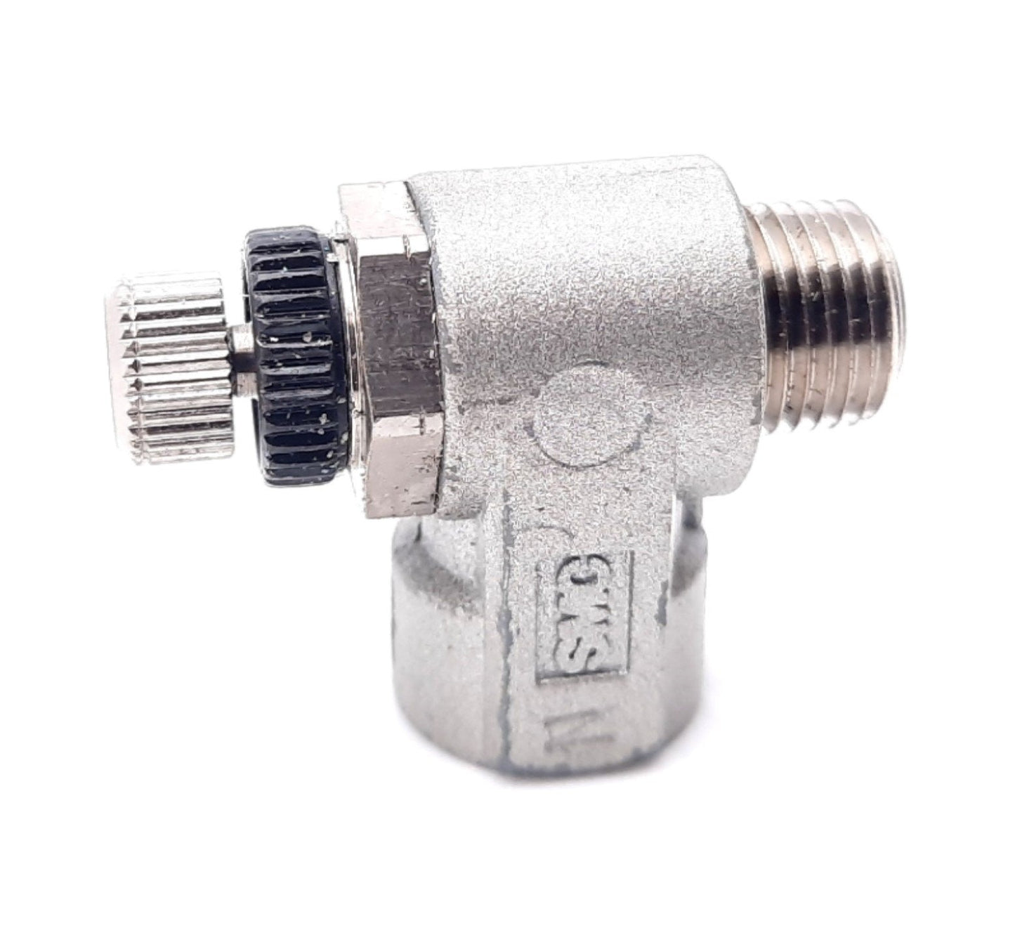 New Lot of 4 SMC NAS2210-N01 Pneumatic Speed Flow Control 1/8" NPT, 1MPa