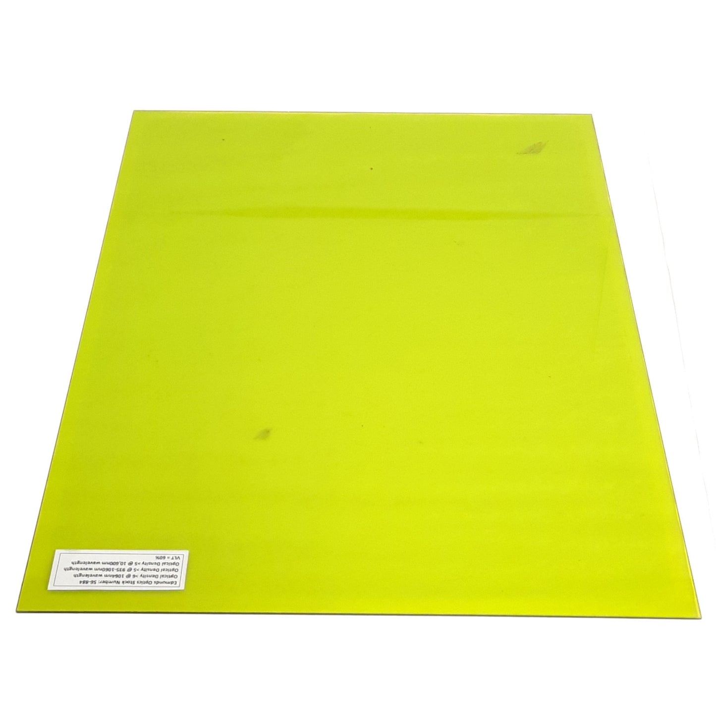Used Edmund Optics #56-884 Acrylic Laser Window 21" x 17" Nd:YAG/CO2 60% Transmission