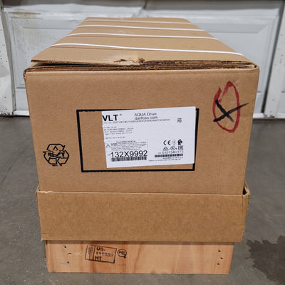New Danfoss FC-202P15KT4E21H2BGXXXXSXXXXAXBPCXXXXDX VLT Aqua Drive 20HP 380-480V 29A