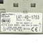 Used Sprecher + Schuh LA7-40-1753 Motor Disconnect Switch, 600VAC 40A, 3-Pole