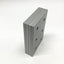 Used Lot of 4 80/20 4366 Aluminum Extrusion Rectangular Flat Plate, 6-Hole, 15 Series