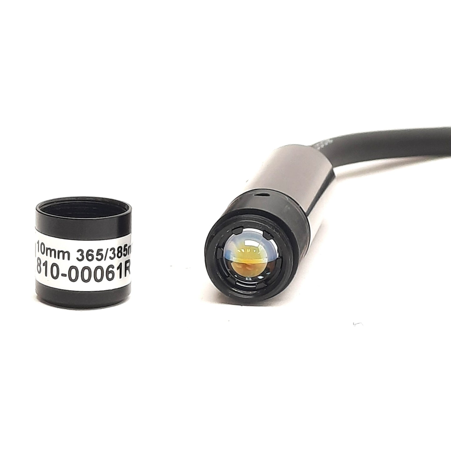 New – Open box Omnicure 019-00288R-1254 UV Spot Cure LED Lamp Head w/ Lens 365nm x 55mm HDMI V3