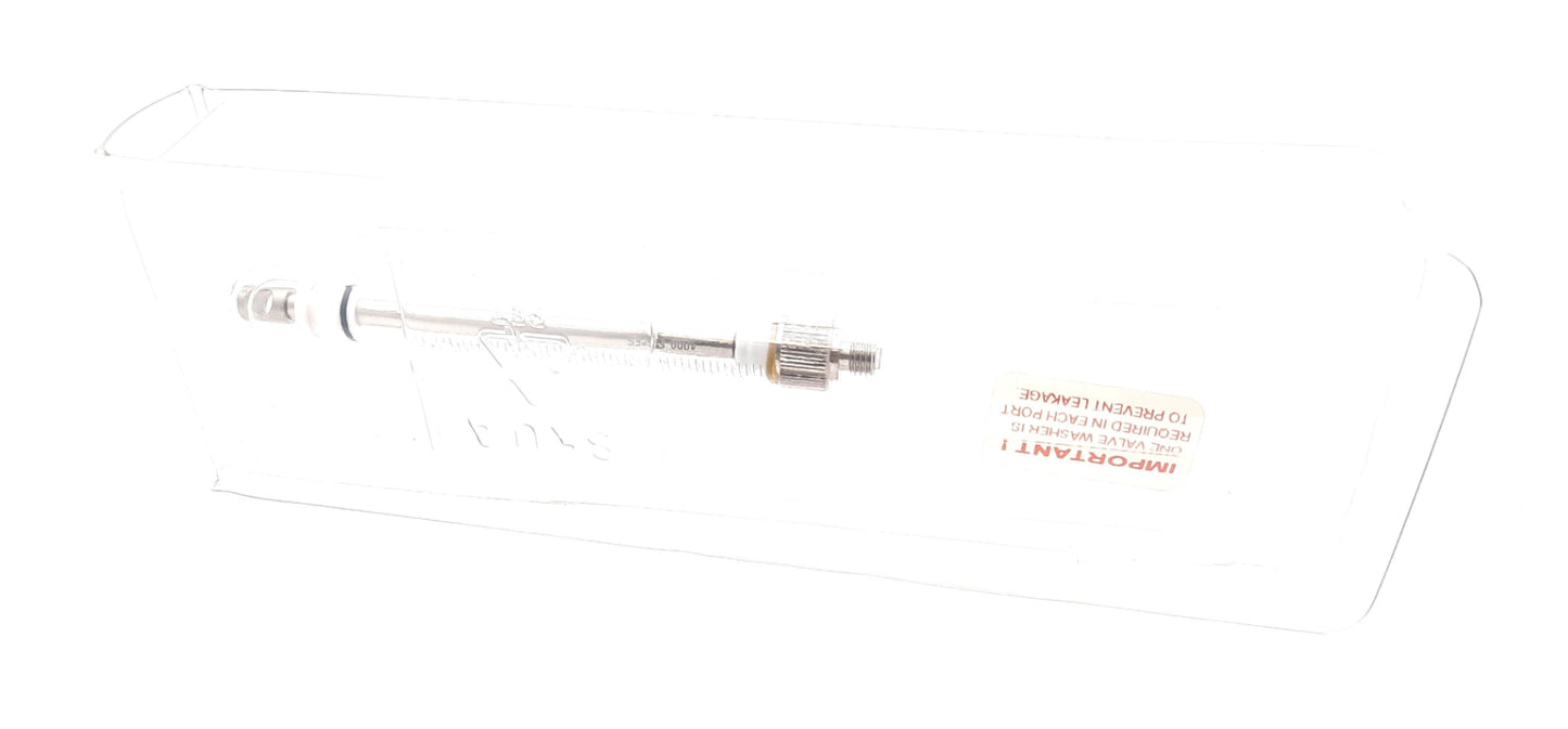 New Kloehn 19539 Pump Syringe For Use With V6 Pump 2.5mL, 1/4-28 UNF-2A PTFE Plunger