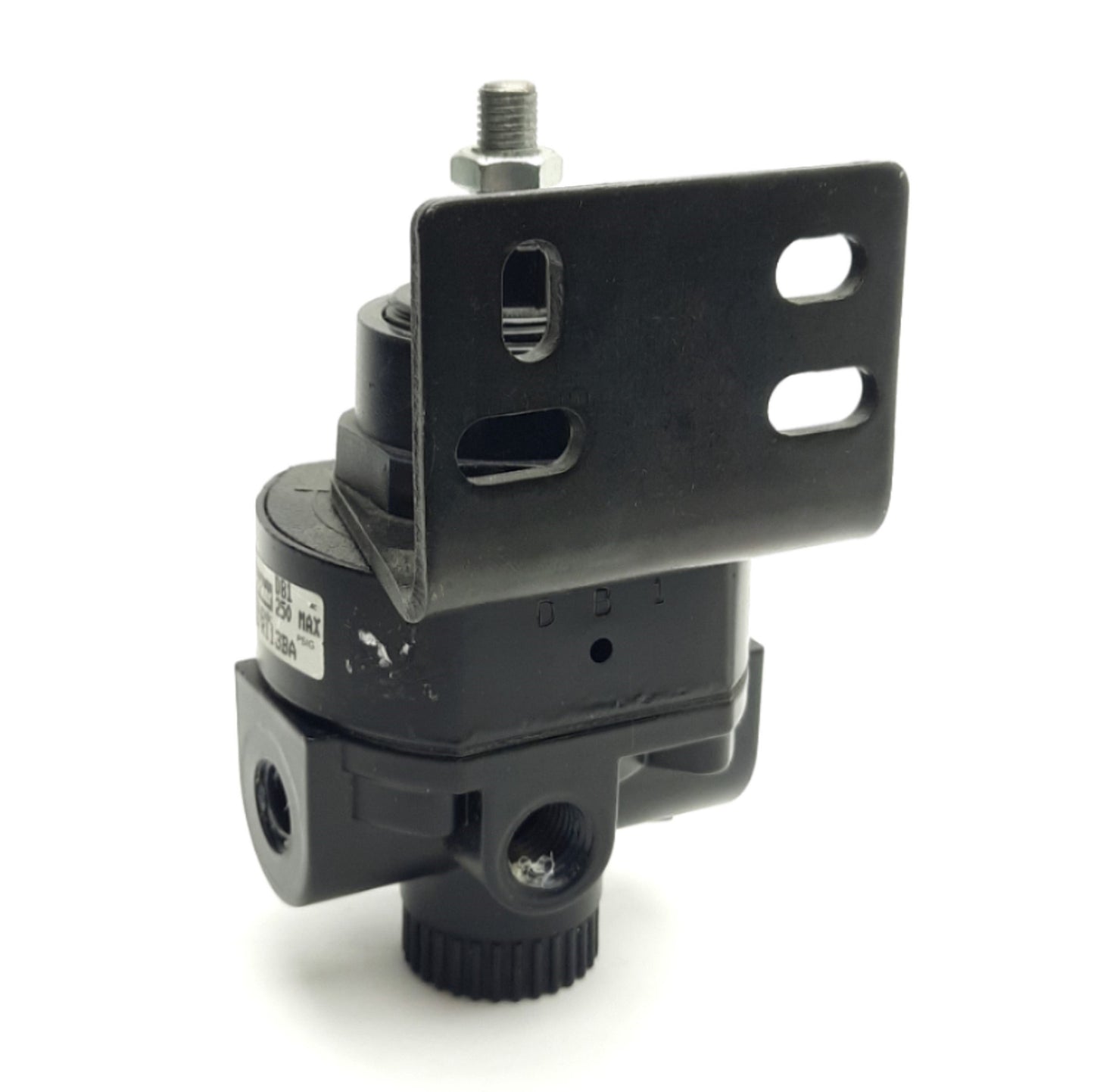 Used Parker 27R113BA Relieving Regulator 1/4" NPT, 125Psig Range, 5.0 SCFM Relief