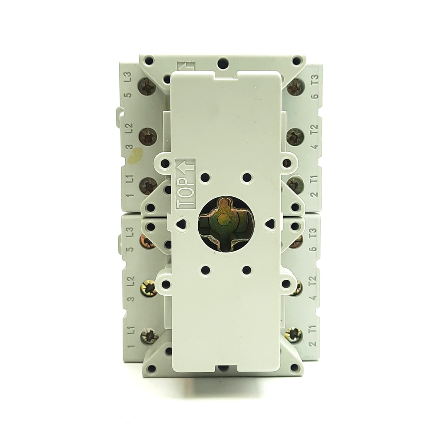 Used Sprecher + Schuh LA7-63-1756 Motor Disconnect Switch, 690VAC 63A, 90° Throw