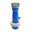 Used Hubbell 560P9W Watertight Connector, 4-Pole 5-Wire, 3 Phase, 120/208VAC 60A