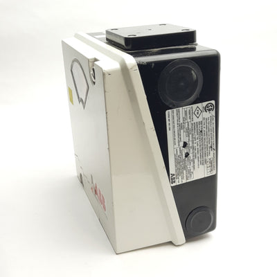 Used ABB AV2320010 Pneumatic Positioner 90° Rotation, 1/2" Drive, 30VDC 150PSI Max