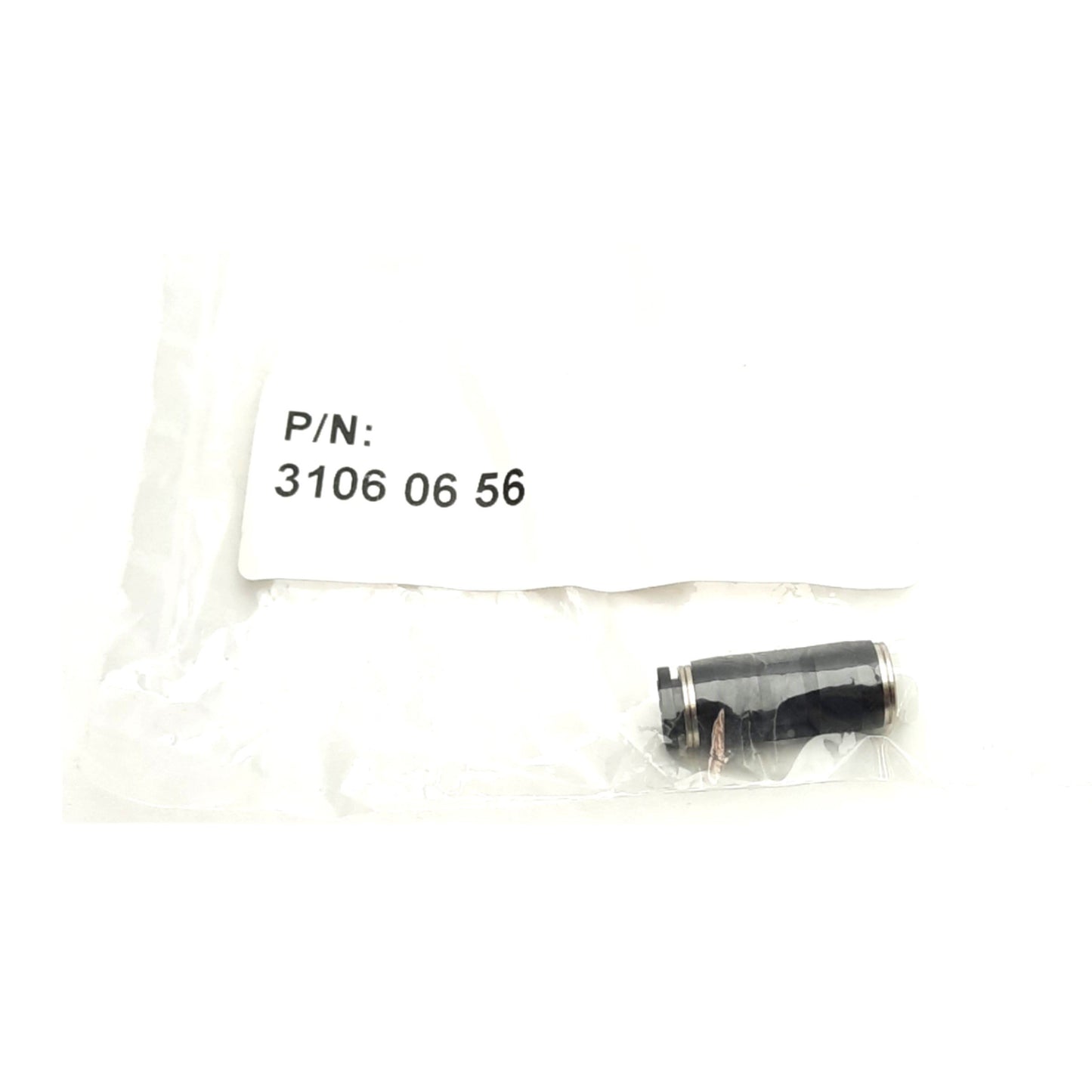 New Lot of 16 Pisco 3106 06 56 Pneumatic Push-In Fitting, Ø1/4" to Ø6mm, 755mm-Hg