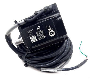 Used Yaskawa SGM7J-04AFA21 AC Servo Motor 3 Phase 200VAC 2.5A, 1.27Nm 3000 1/min
