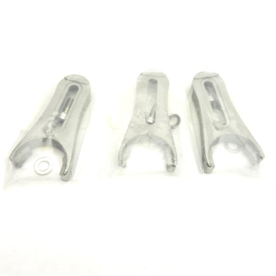 New Lot of 3 New Focus 9916-M Pedestal Clamping Fork w/ Screw 25.4mm ID, 19.1mm Slot