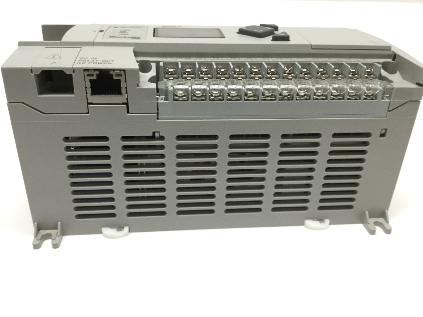 Used Allen Bradley 1766-L32BWA Ser C MicroLogix 1400 PLC CPU Controller, 120/240VAC