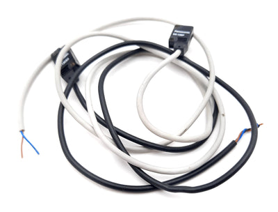 Used Panasonic EX-13EBD, EX-13EP Photoelectric Sensor 500mm, 12-24VDC 10mA NPN