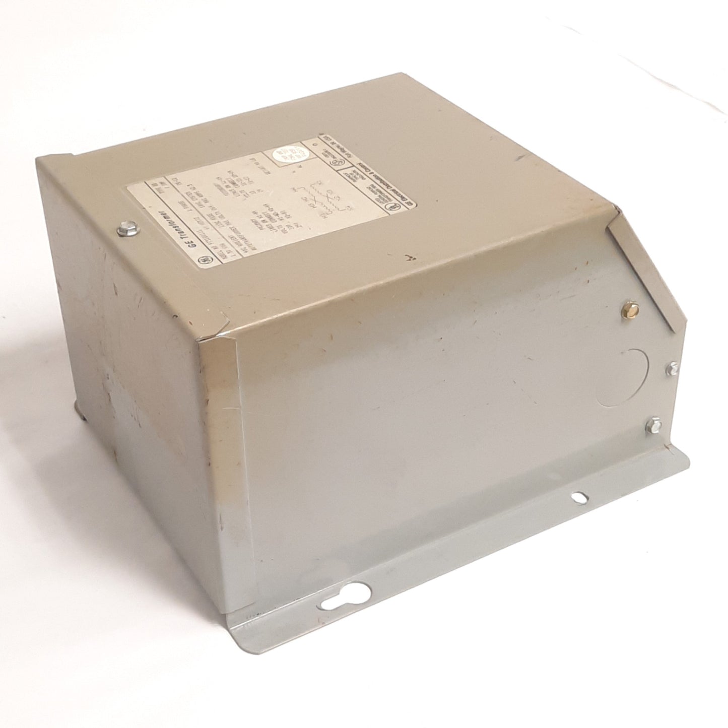 Used GE 9T51B0111 Enclosed Buck Boost Transformer 120/240V Pri 12/24V Sec 60Hz 1.5KVA