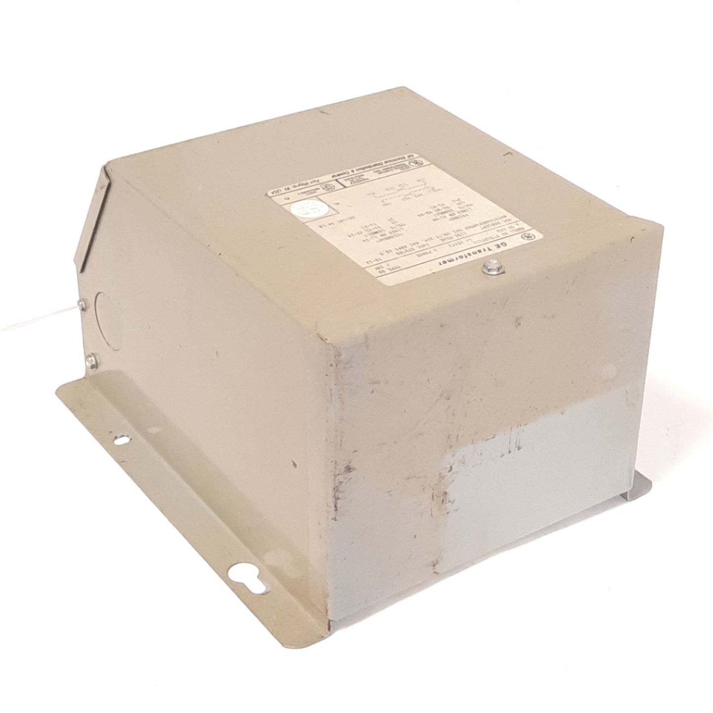 Used GE 9T51B0111 Enclosed Buck Boost Transformer 120/240V Pri 12/24V Sec 60Hz 1.5KVA