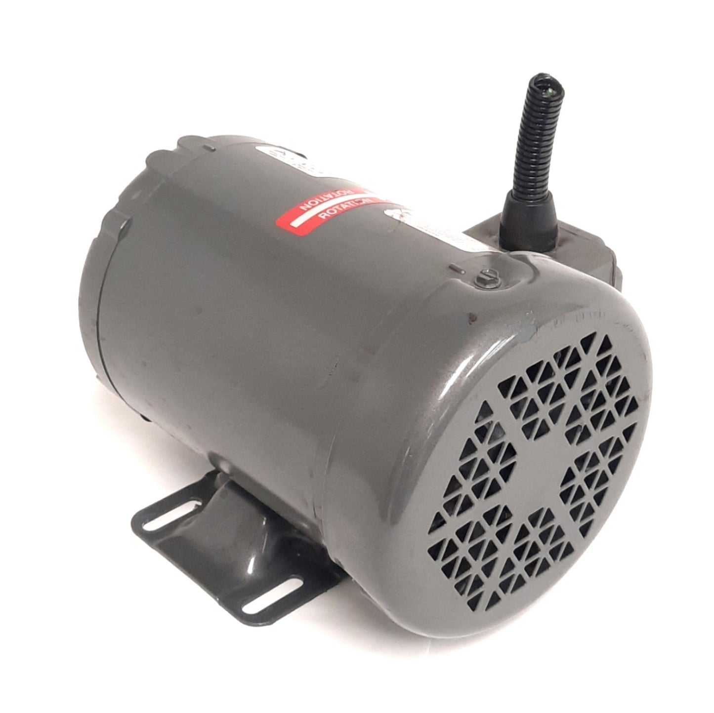 Used Baldor M3538 Electric Motor 3-Ph, 230/460V AC, 1720RPM, 1/2HP, 56 Frame