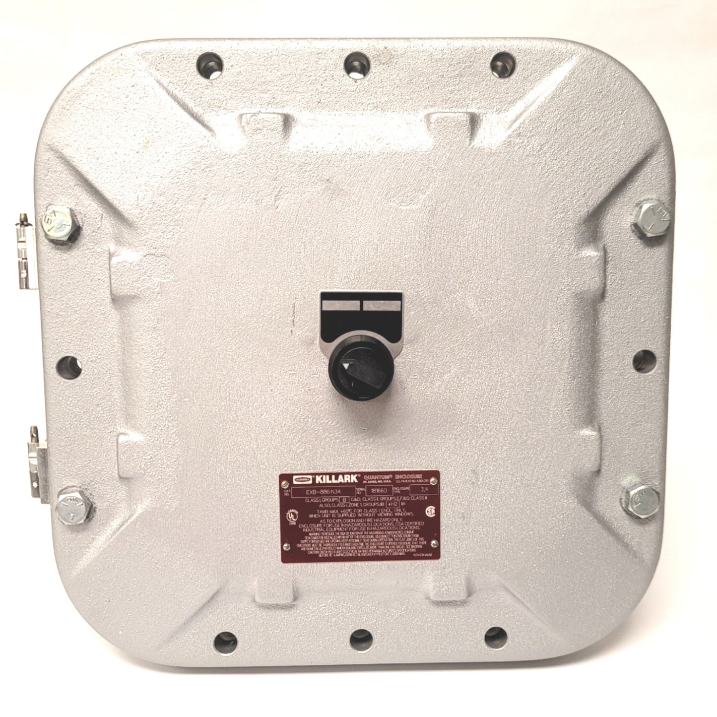 New – Open box Hubbell Killark EXB-886 N34 Aluminum Hazardous Location Enclosure 12" x 12" x 8"