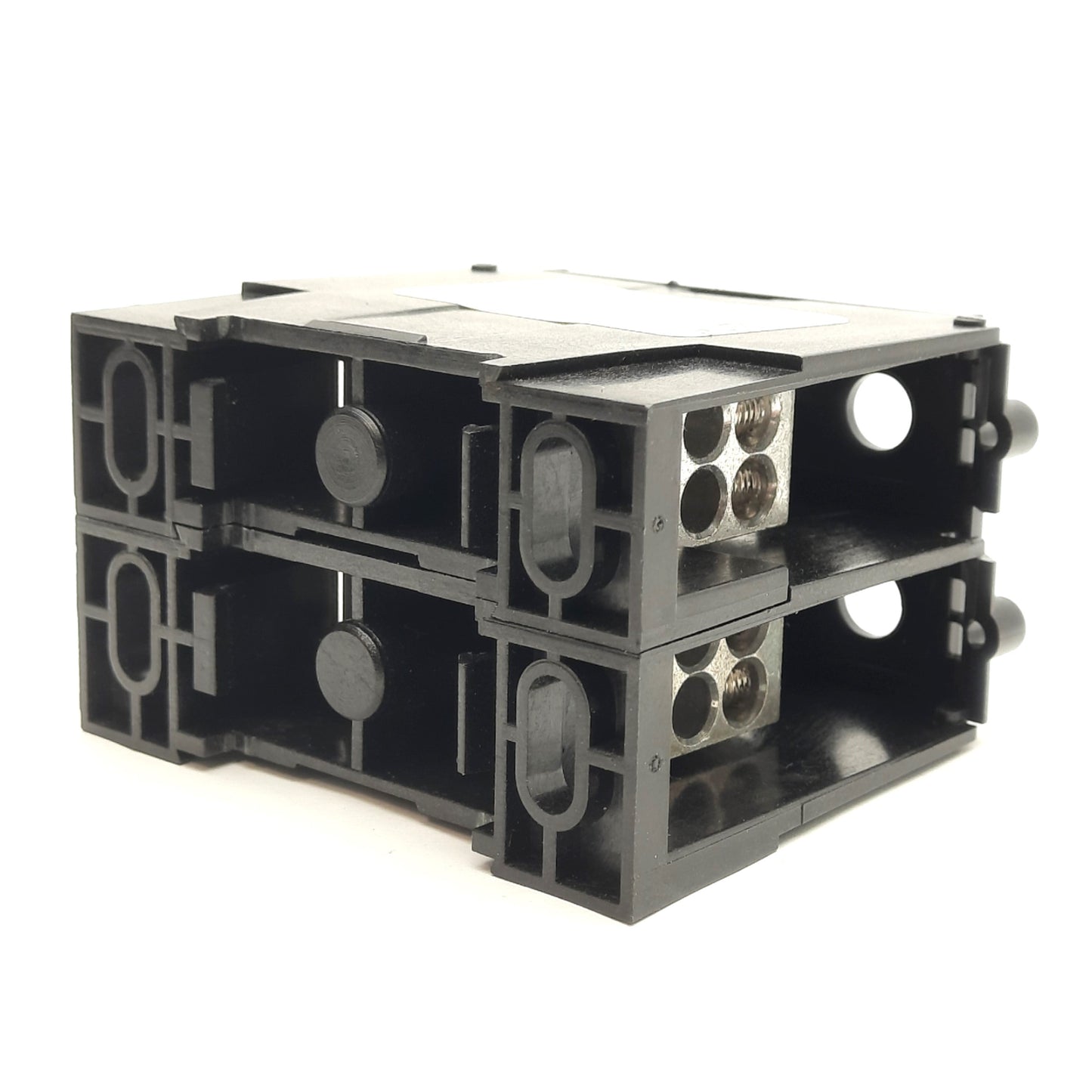 Used Marathon 1322571 Power Distribution Block, 600VAC/DC 175A, 2-Pole, DIN Rail