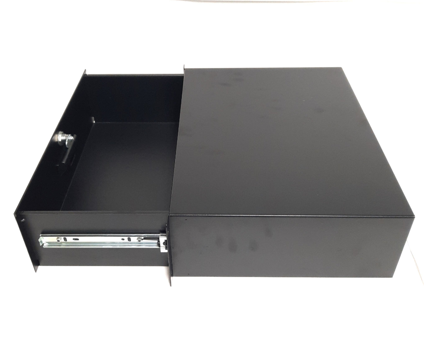 Open box Navepoint 00300544 X00DVJ9MH Lockable Server Cabinet Drawer, 22Lb Capacity, 3U