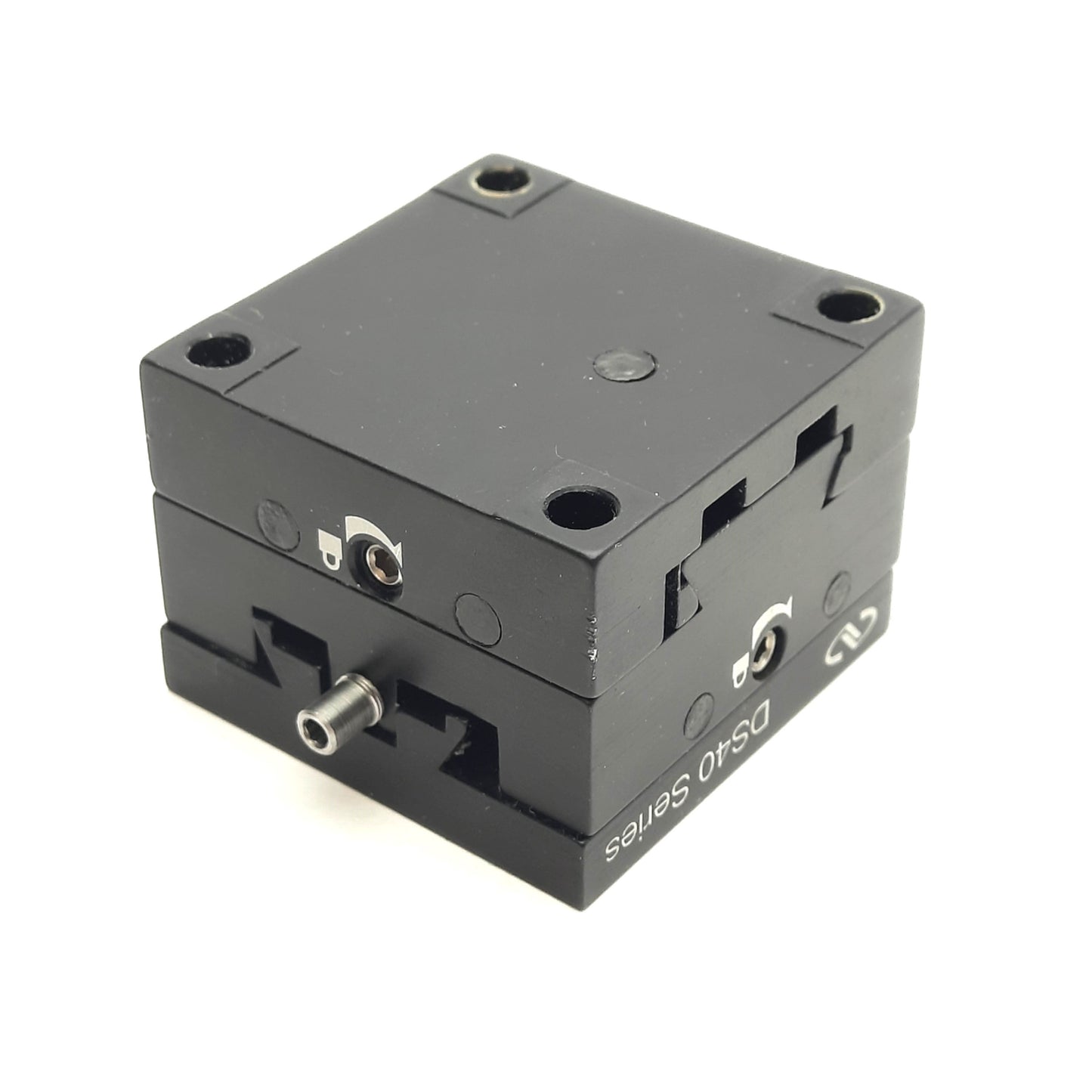 Used Newport DS40-XY Compact Dovetail Linear Stage, 14mm Travel, 40x40mm, 1µm
