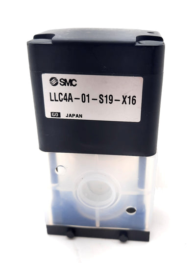 New SMC LLC4A-01-S19-X16 High Purity Chemical Air Valve N.C, 0.5MPa, 3/4", 1/8"