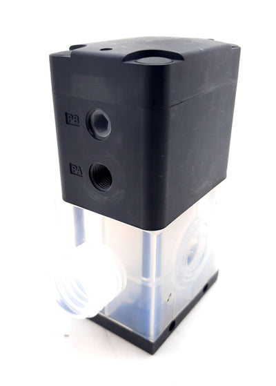 New SMC LLC4A-01-S19-X16 High Purity Chemical Air Valve N.C, 0.5MPa, 3/4", 1/8"