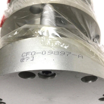 New Bimba FO3-1251 Flat-1 3-Stage Extend Air Cylinder, 1" Stroke, 4" Bore, 3/8" NPT