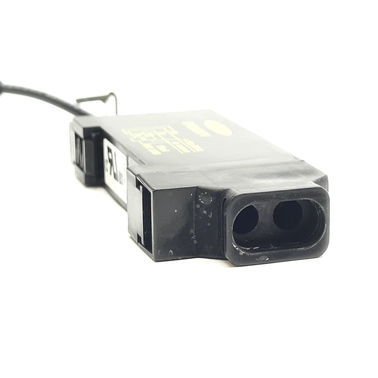 Used Banner Engineering D12DAB6FV AC-Coupled Fiber Sensor, 10-30VDC 60mA, 1NPN + 1PNP