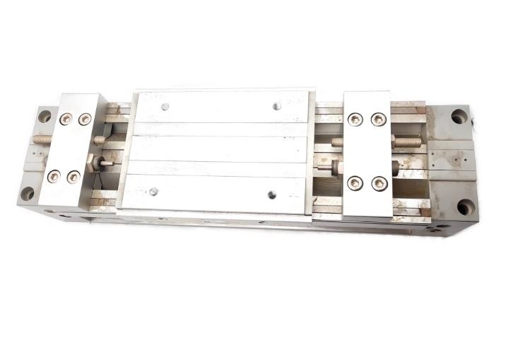 Used SMC MY1C63-100L Rodless Guided Cylinder 63mm Bore, 100mm Stroke, 0.8 MPa