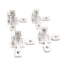 Used Lot of 4 Misumi SHBLBCB6 Blind Corner Brackets 6-Series, M6 Thread, 3-Way