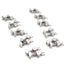 Used Lot of 10 Misumi HDJSN6 Blind Joint Pre Assembly Double Joint Kit, M6, 6-Series