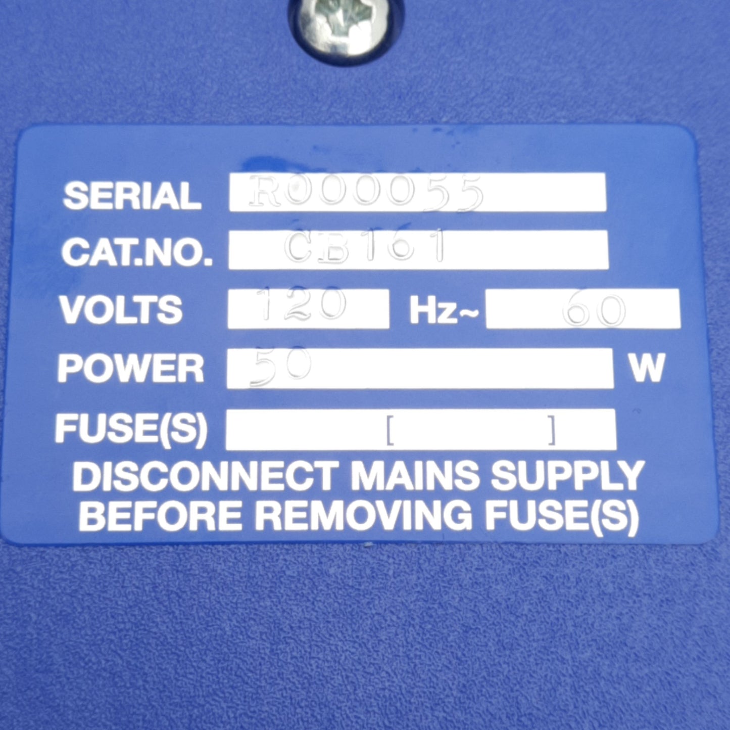 Used Stuart CB161 Magnetic Stirrer, 120V, Glass Ceramic Plate, 100-1500rpm Stir Speed