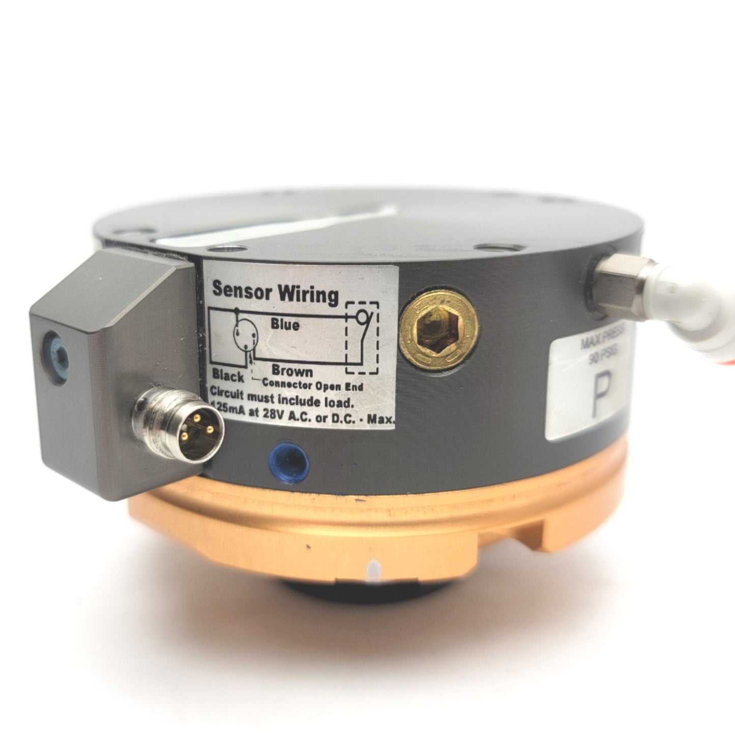 Used ATI Automation CS081 Robot Collision Sensor 120 To 520 lbf-in, 90psi Max