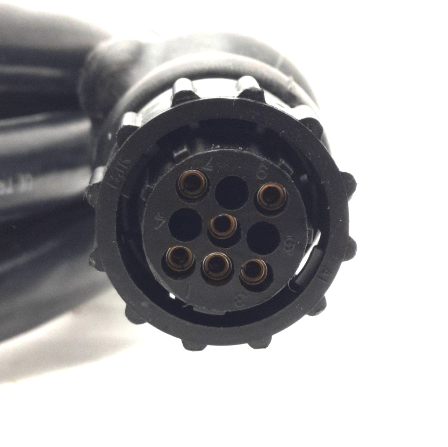 Used Flex-Cable FC-CPBM6DF-16-M004 Motor Power/Brake Cable 9-Pin to Flying Leads, 4m