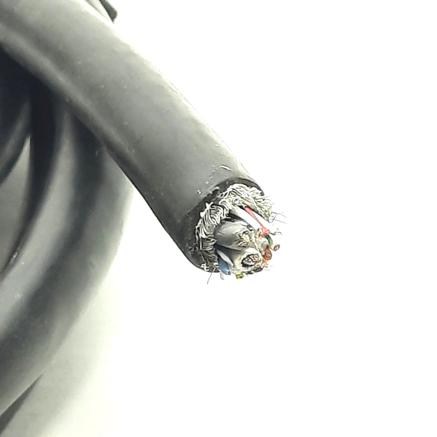 Used Allen Bradley 2090-XXNFMF-S09 Motor Feedback Cable, 17-Pin to Flying Leads, 2m