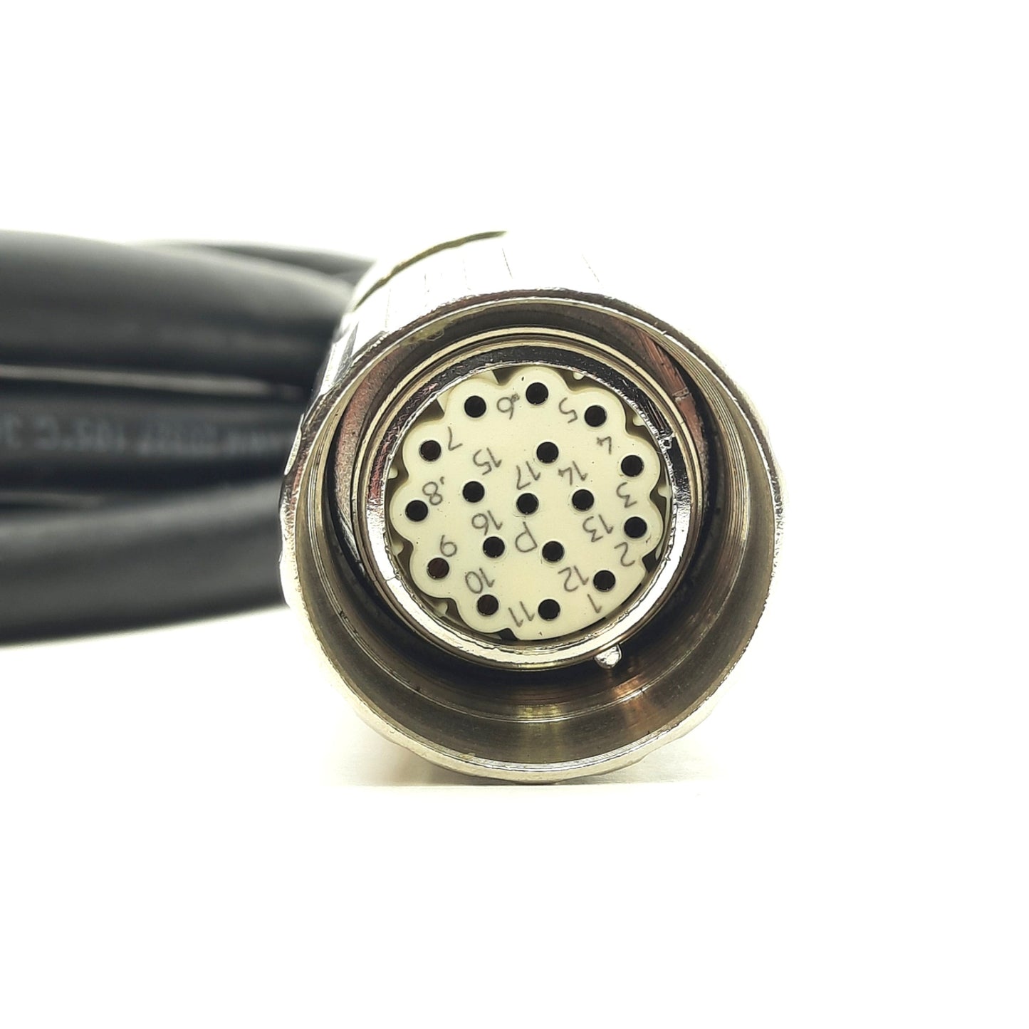 Used Allen Bradley 2090-XXNFMF-S09 Motor Feedback Cable, 17-Pin to Flying Leads, 2m