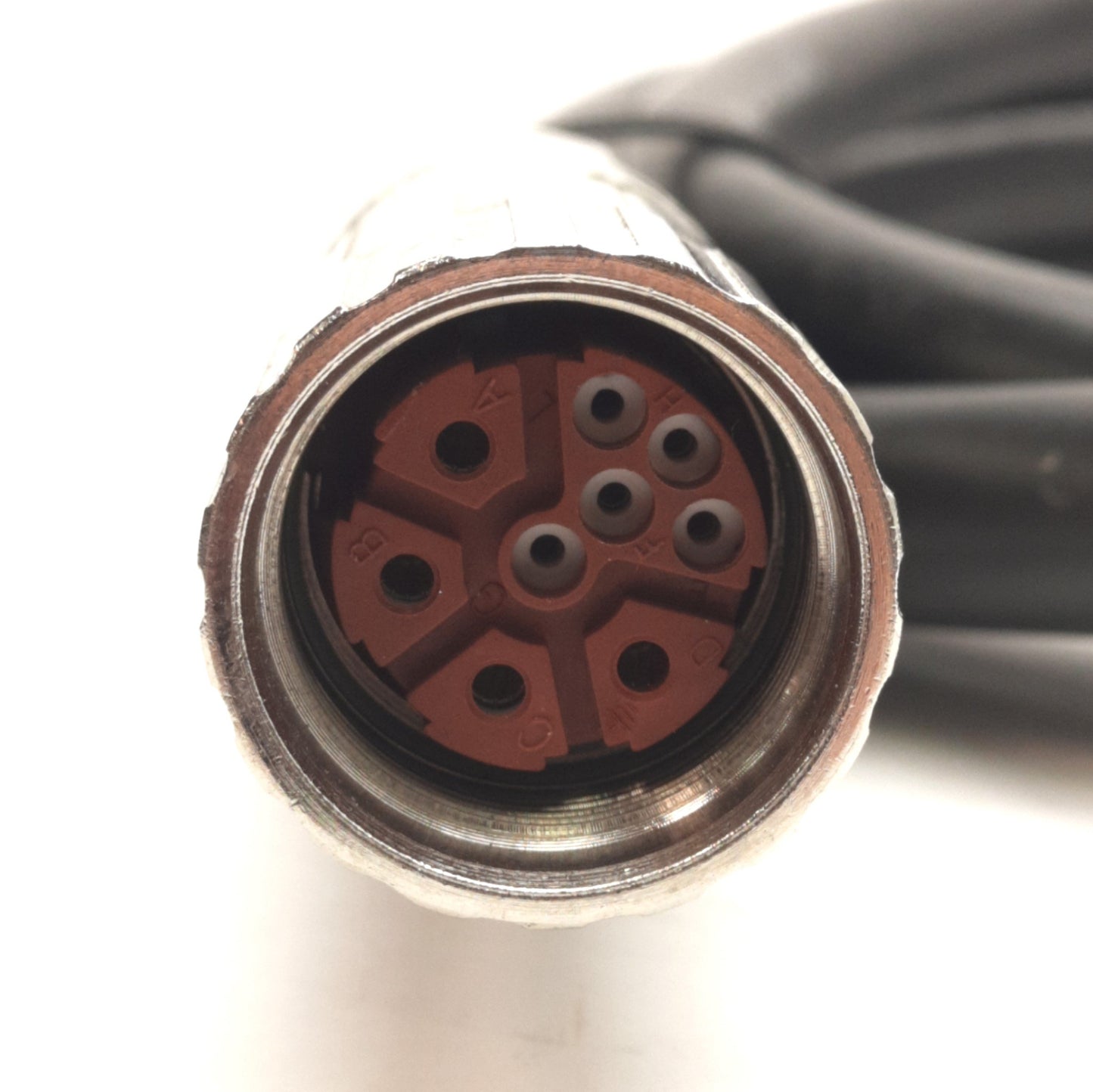 Used Allen Bradly 2090-XXNPMF-16S09 Motor Power Cable, 9-Pin to Flying Leads, 2m