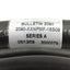 Used Allen Bradly 2090-XXNPMF-16S09 Motor Power Cable, 9-Pin to Flying Leads, 5m