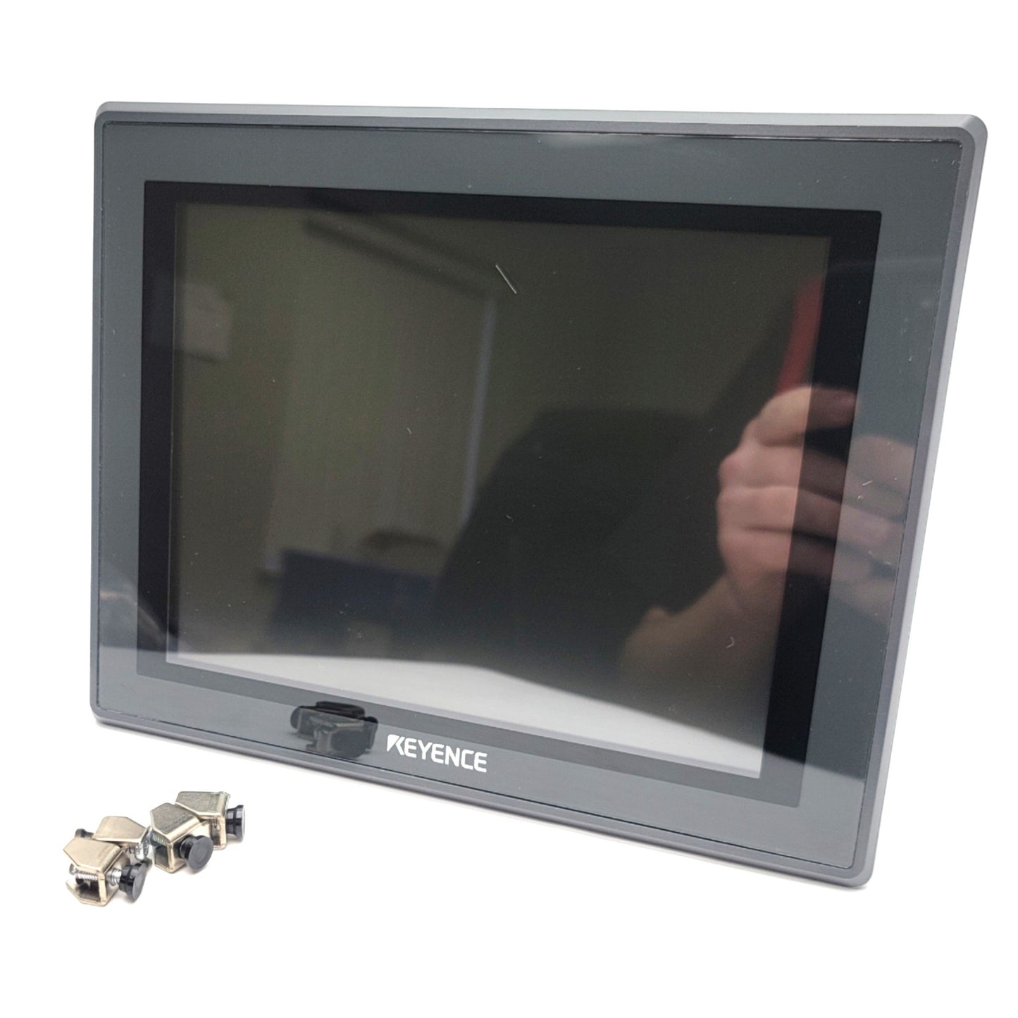 Used Keyence CA-MP81 8.4" Color LCD Monitor, Panel Mount, Analog SVGA, 800x600, 24VDC